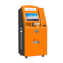 Kiosk Machine with RFID Card Reader, Bill Acceptor Touch Screen Kiosk Machine with Ticket Printer